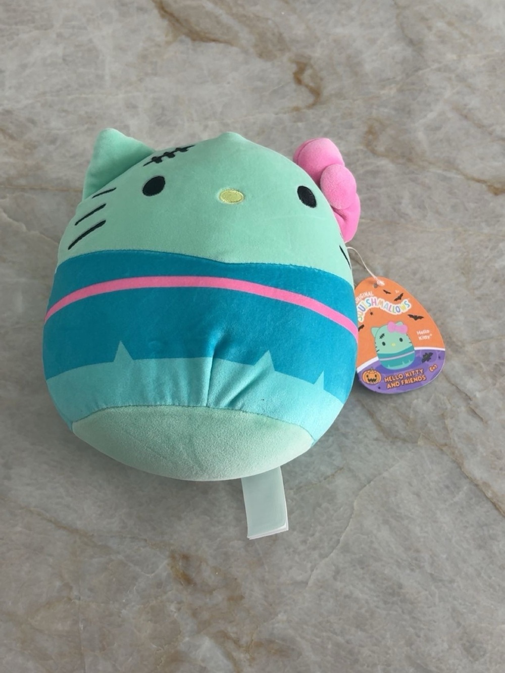 Hello Kitty Plush - Mint Green, Teal & Pink